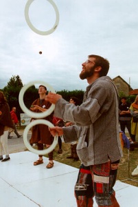 Jonglage anneaux