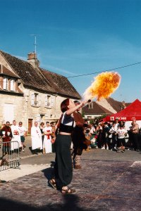 ...pour une belle flamme !